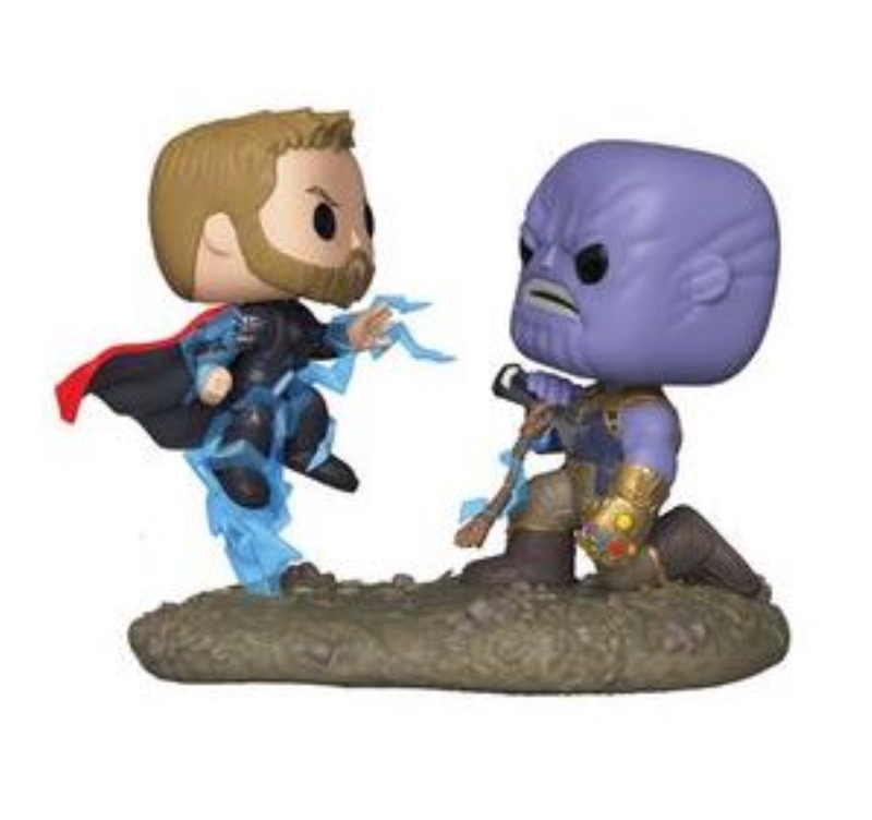 FUNKO ACTION FIGURES FUNKO MOVIE MOMENTS MARVEL THOR VS THANOS FUNKO ACTION FIGURES FUNKO MOVIE MOMENTS MARVEL THOR VS THANOS